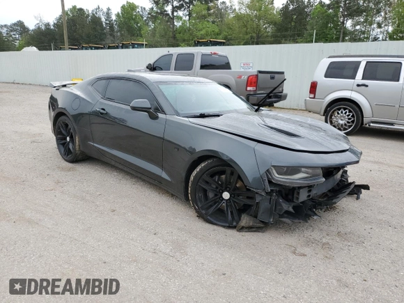 2018 Chevrolet Camaro 2SS with VIN 1G1FH1R76J0100722, listed as a Copart auction lot 50919365 with 97,193 mi miles and Salvage title. Bid and sale history available at DreamBid. Image 4.