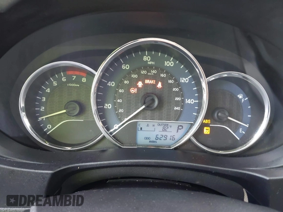 2016 Toyota Corolla L with VIN 5YFBURHE0GP385285, listed as a IAAI auction lot 41117161 with 62,916 mi miles and . Bid and sale history available at DreamBid. Image 7.