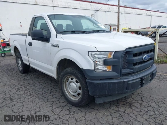 2017 Ford F-150 XL with VIN 1FTMF1C86HKD60722, listed as a IAAI auction lot 41921827 with 125,622 mi miles. Bid and sale history available at carsss.com. Image 1.