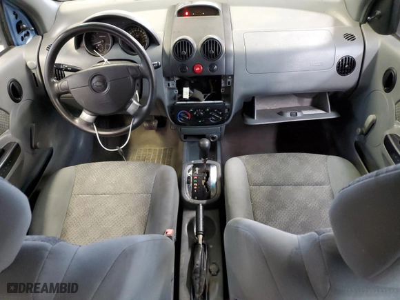 2005 Chevrolet Aveo LS with VIN KL1TD62645B476518, listed as a Copart auction lot 79022354 with 127,946 mi miles and Salvage Title. Bid and sale history available at carsss.com. Image 8.