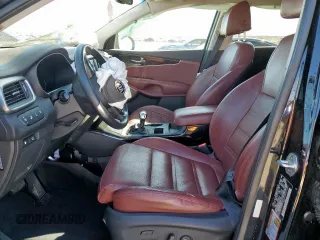 2017 Kia Sorento SX with VIN 5XYPKDA52HG321604, listed as a Copart auction lot 49330715 with 57,348 mi miles and Non repairable. Bid and sale history available at DreamBid. Image 7.