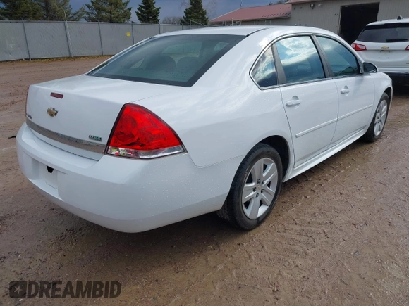 2011 Chevrolet Impala LS Fleet with VIN 2G1WF5EK9B1223217, listed as a IAAI auction lot 42063207 with 53,352 mi miles and . Bid and sale history available at DreamBid. Image 4.