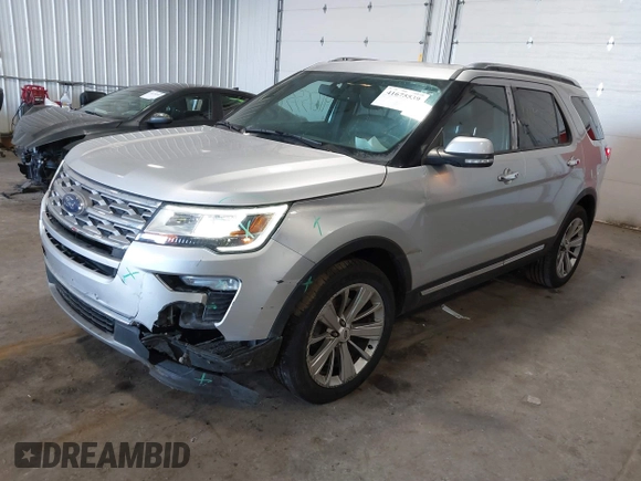 2019 Ford Explorer Limited with VIN 1FM5K8F8XKGA72650, listed as a IAAI auction lot 41675539 with 143,122 mi miles and . Bid and sale history available at DreamBid. Image 17.