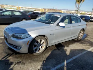 2012 BMW 5 Series 550i with VIN WBAFR9C57CDV58269, listed as a Copart auction lot 80059134 with 225,200 mi miles and Clean Title. Bid and sale history available at carsss.com. Image 1.