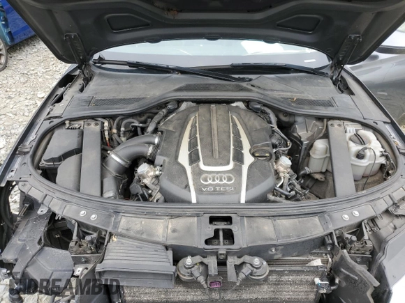 2016 Audi A8 L 4.0T Sport with VIN WAU43AFD0GN010739, listed as a Copart auction lot 63829554 with 201,213 mi miles and Salvage Title. Bid and sale history available at carsss.com. Image 11.