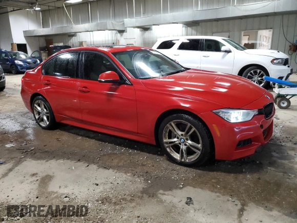 2015 BMW 3 Series 335i xDrive with VIN WBA3B9G54FNR94397, listed as a Copart auction lot 57778775 with 163,748 mi miles and Clean title. Bid and sale history available at DreamBid. Image 4.