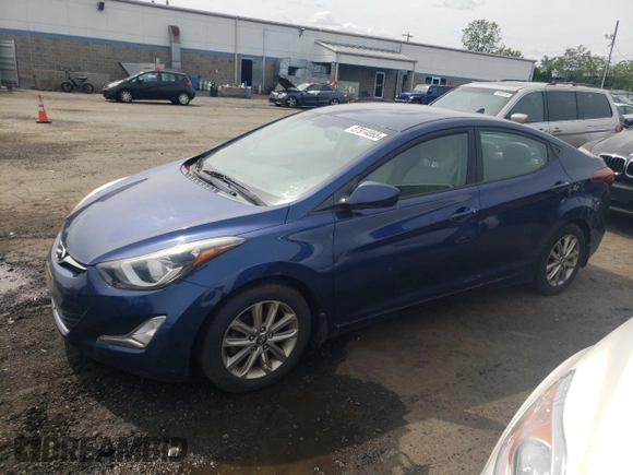 2015 Hyundai Elantra SE z VIN 5NPDH4AE2FH643103, wystawiony jako Copart lot #57914065 z przebiegiem 140 765 mil mil oraz Tytuł czysty. Historia ofert i sprzedaży dostępna na DreamBid. Obrazek 1.