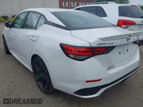 2024 Nissan Sentra SR with VIN 3N1AB8DVXRY296895, listed as a IAAI auction lot 42310278 with 12,705 mi miles and . Bid and sale history available at DreamBid. Image 3.
