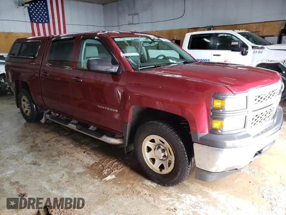 2014 Chevrolet Silverado 1500 Work Truck with VIN 3GCUKPEH6EG255287, listed as a Copart auction lot 49999455 with 141,815 mi miles and Clean Title. Bid and sale history available at DreamBid. Image 4.