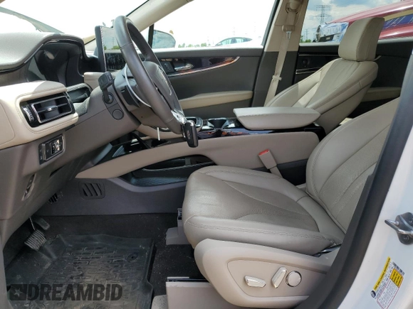 2021 Lincoln Nautilus Reserve with VIN 2LMPJ8KPXMBL09872, listed as a Copart auction lot 58990205 with 50,988 mi miles and Salvage title. Bid and sale history available at DreamBid. Image 7.