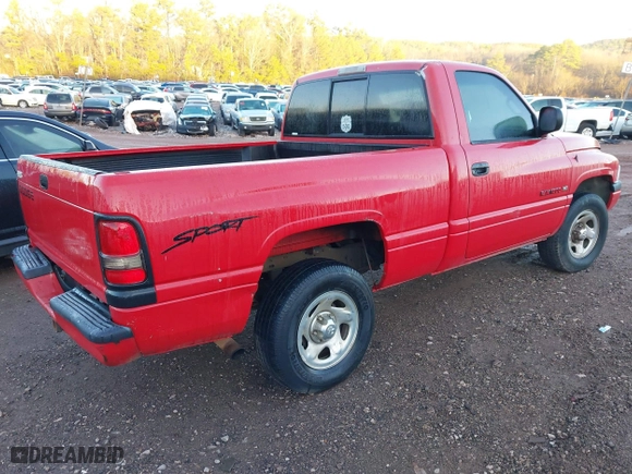 1998 Dodge Ram 1500 with VIN 1B7HC16Y0WS538319, listed as a IAAI auction lot 41439511 with 245,788 mi miles. Bid and sale history available at carsss.com. Image 4.