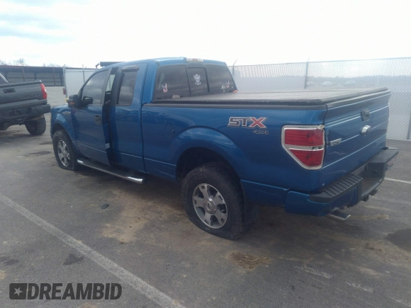 2009 Ford F-150 STX with VIN 1FTRX14849FA11909, listed as a IAAI auction lot 40979039 with 162,013 mi miles. Bid and sale history available at carsss.com. Image 3.