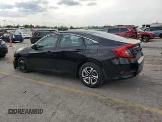 2017 Honda Civic LX with VIN 19XFC2F51HE033270, listed as a Copart auction lot 53143385 with 56,311 mi miles and Salvage Title. Bid and sale history available at DreamBid. Image 2.