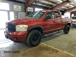 2007 Dodge 1500 Laramie z VIN 1D7HU18217S141201, wystawiony jako Copart lot #61853105 z przebiegiem 215 743 mil mil oraz Czysty tytuł • Clean title. Historia ofert i sprzedaży dostępna na DreamBid. Obrazek 1.