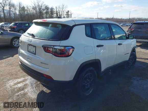 2021 Jeep Compass Freedom with VIN 3C4NJDAB7MT510591, listed as a IAAI auction lot 41723328 with 78,436 mi miles and . Bid and sale history available at carsss.com. Image 4.