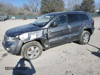 2012 Jeep Grand Cherokee Laredo with VIN 1C4RJEAG0CC299568, listed as a Copart auction lot 80455464 with 98,540 mi miles and Salvage Title. Bid and sale history available at carsss.com. Image 1.