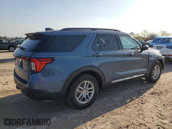 2025 Ford Explorer Active with VIN 1FMUK7DHXSGA16958, listed as a Copart auction lot 48891955 with 1,876 mi miles and Non Repairable. Bid and sale history available at carsss.com. Image 3.