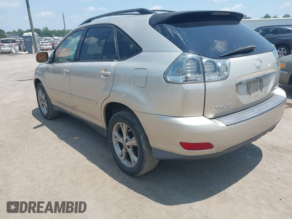 2006 Lexus RX 400h with VIN JTJHW31U462005605, listed as a IAAI auction lot 42601851 with 349,244 mi miles and . Bid and sale history available at DreamBid. Image 3.