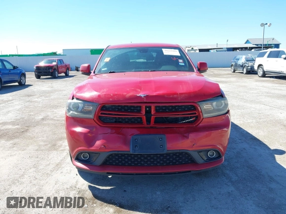 2016 Dodge Durango R/T with VIN 1C4SDHCT7GC402737, listed as a IAAI auction lot 41629418 with 206,557 mi miles and . Bid and sale history available at DreamBid. Image 6.