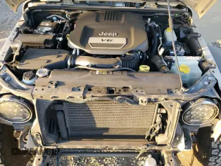2018 Jeep Wrangler JK Unlimited Sport S with VIN 1C4BJWDG3JL907051, listed as a Copart auction lot 80491674 with 69,868 mi miles and Salvage Title. Bid and sale history available at carsss.com. Image 12.