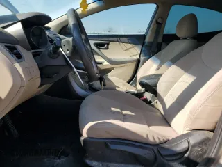2016 Hyundai Elantra SE with VIN 5NPDH4AE0GH761703, listed as a Copart auction lot 46860205 with 172,588 mi miles and Salvage title. Bid and sale history available at DreamBid. Image 7.