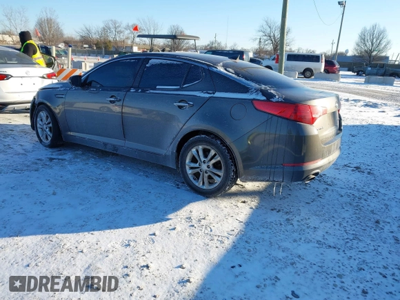 2012 Kia Optima EX with VIN 5XXGN4A77CG042008, listed as a IAAI auction lot 41406766 with 76,644 mi miles. Bid and sale history available at carsss.com. Image 3.