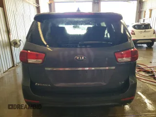 2016 Kia Sedona LX with VIN KNDMB5C13G6192227, listed as a Copart auction lot 54204705 with 148,080 mi miles and Salvage Title. Bid and sale history available at DreamBid. Image 6.