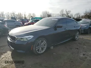 2018 BMW 6 Series 640i xDrive with VIN WBAJV6C54JBK07669, listed as a Copart auction lot 85000204 with 82,951 mi miles and Salvage Title. Bid and sale history available at carsss.com. Image 1.