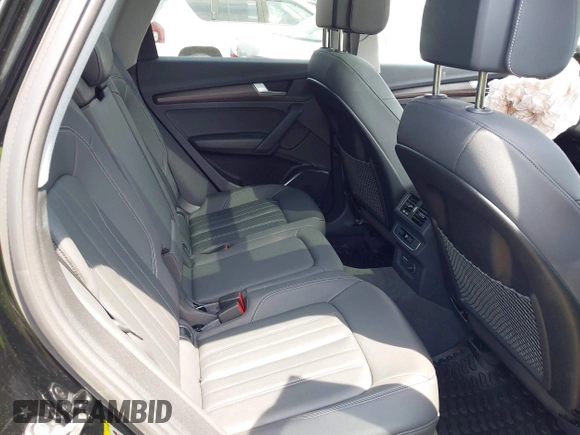 2023 Audi Q5 Premium with VIN WA1ABAFY2P2001869, listed as a IAAI auction lot 42401337 with 25,256 mi miles and . Bid and sale history available at DreamBid. Image 8.