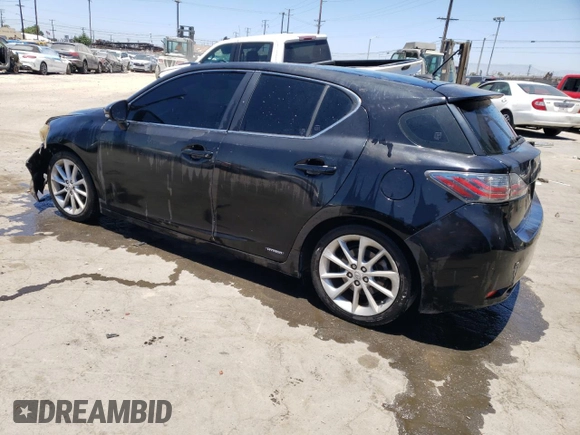 2012 Lexus CT 200h z VIN JTHKD5BH4C2117066, wystawiony jako Copart lot #62868465 z przebiegiem 194 561 mil mil oraz Szkoda całkowita • Salvage title. Historia ofert i sprzedaży dostępna na DreamBid. Obrazek 2.