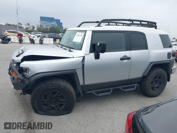 2007 Toyota FJ Cruiser with VIN JTEBU11F370036941, listed as a IAAI auction lot 42024330 with 164,703 mi miles. Bid and sale history available at carsss.com. Image 14.