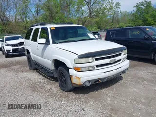 2003 Chevrolet Tahoe Z71 z VIN 1GNEK13Z33R110631, wystawiony jako IAAI lot #42199858 z przebiegiem 287 736 mil mil oraz . Historia ofert i sprzedaży dostępna na DreamBid. Obrazek 1.