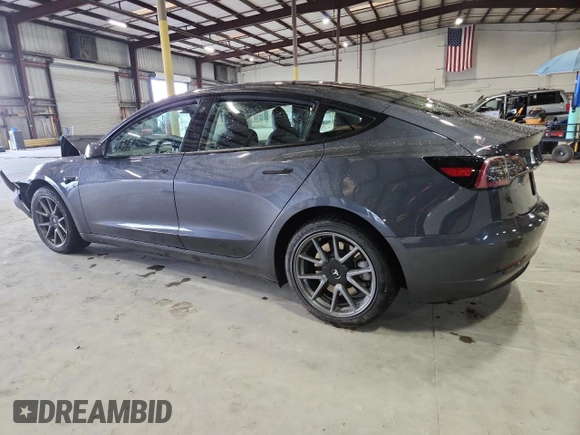 2023 Tesla Model 3 with VIN 5YJ3E1EA4PF554840, listed as a Copart auction lot 63731175 with Not provided miles and Salvage title. Bid and sale history available at DreamBid. Image 2.