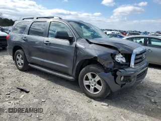 2012 Toyota Sequoia SR5 with VIN 5TDBW5G14CS067513, listed as a Copart auction lot 49152305 with 243,968 mi miles and Salvage Title. Bid and sale history available at carsss.com. Image 4.