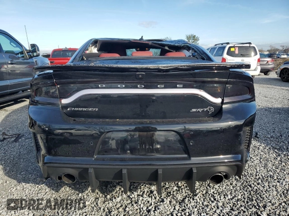 2023 Dodge Charger SRT Hellcat Redeye Widebody with VIN 2C3CDXL98PH553381, listed as a Copart auction lot 42370665 with 18,956 mi miles and Salvage Title. Bid and sale history available at carsss.com. Image 6.