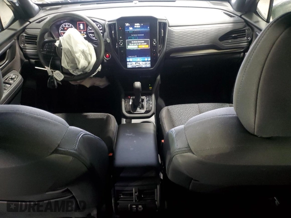 2025 Subaru Forester Premium with VIN JF2SLDDC3SH523661, listed as a Copart auction lot 57721475 with 1,075 mi miles and Salvage title. Bid and sale history available at DreamBid. Image 8.