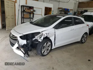 2014 Hyundai Elantra GT with VIN KMHD35LH1EU204003, listed as a Copart auction lot 50099975 with 87,293 mi miles and Non Repairable. Bid and sale history available at carsss.com. Image 1.