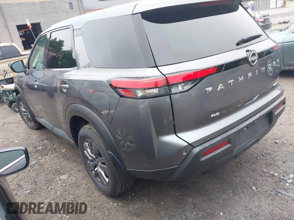 2024 Nissan Pathfinder S with VIN 5N1DR3AC7RC313345, listed as a IAAI auction lot 42663099 with 3,257 mi miles and . Bid and sale history available at DreamBid. Image 3.