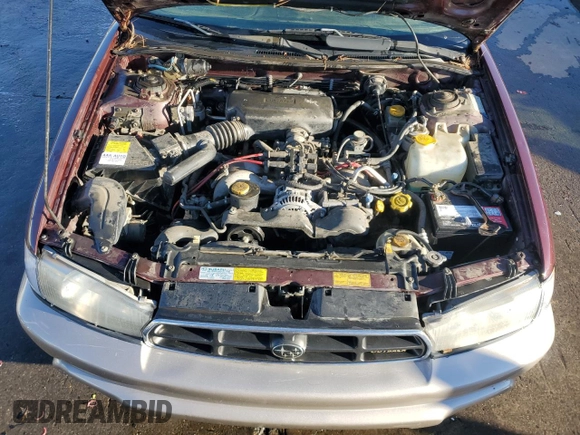 1999 Subaru Legacy Outback with VIN 4S3BG6851X7637598, listed as a Copart auction lot 83469134 with 207,692 mi miles and Salvage title. Bid and sale history available at DreamBid. Image 11.