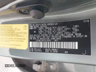2007 Toyota Highlander z VIN JTEGW21A870018994, wystawiony jako IAAI lot #42141264 z przebiegiem 226 076 mil mil oraz . Historia ofert i sprzedaży dostępna na DreamBid. Obrazek 9.