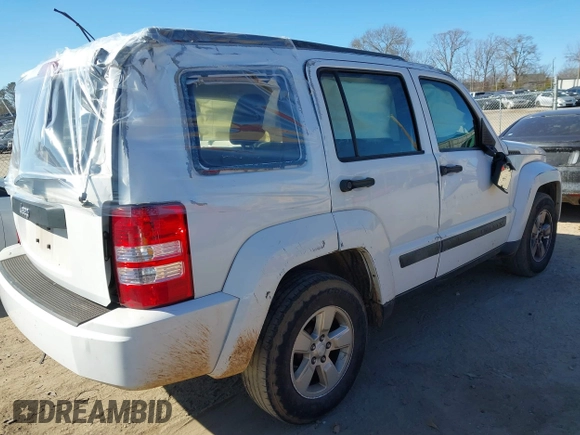 2012 Jeep Liberty Sport with VIN 1C4PJLAK7CW213834, listed as a IAAI auction lot 41353723 with 220,371 mi miles and . Bid and sale history available at DreamBid. Image 4.