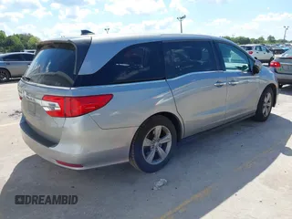 2019 Honda Odyssey EX-L with VIN 5FNRL6H74KB011915, listed as a IAAI auction lot 41898504 with 80,466 mi miles. Bid and sale history available at carsss.com. Image 4.