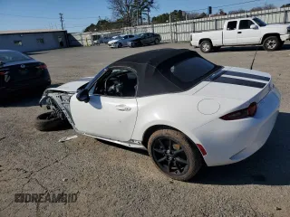2021 Mazda MX-5 Miata Sport with VIN JM1NDAB79M0453940, listed as a Copart auction lot 85842094 with 29,159 mi miles and Salvage title. Bid and sale history available at DreamBid. Image 2.