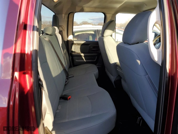 2019 Ram 1500 Classic Express with VIN 1C6RR7FTXKS517263, listed as a Copart auction lot 44572435 with 62,782 mi miles and Salvage Title. Bid and sale history available at carsss.com. Image 10.