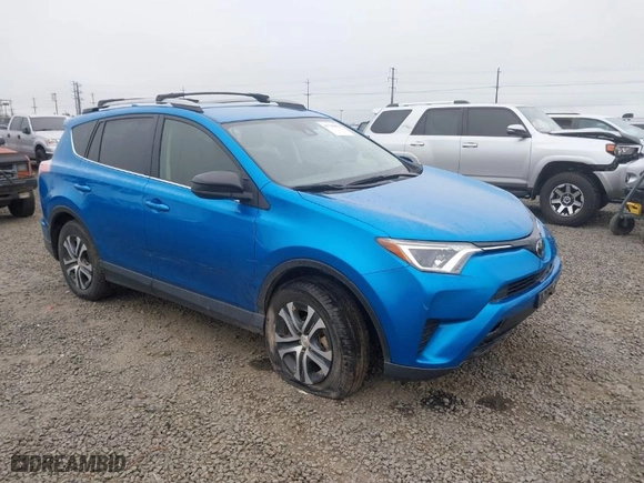 2018 Toyota RAV4 LE with VIN JTMBFREVXJJ739954, listed as a IAAI auction lot 41739873 with 13,726 mi miles. Bid and sale history available at carsss.com. Image 1.
