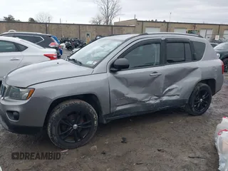 2016 Jeep Compass Sport with VIN 1C4NJDBB3GD549493, listed as a IAAI auction lot 41728474 with 120,470 mi miles and . Bid and sale history available at carsss.com. Image 18.