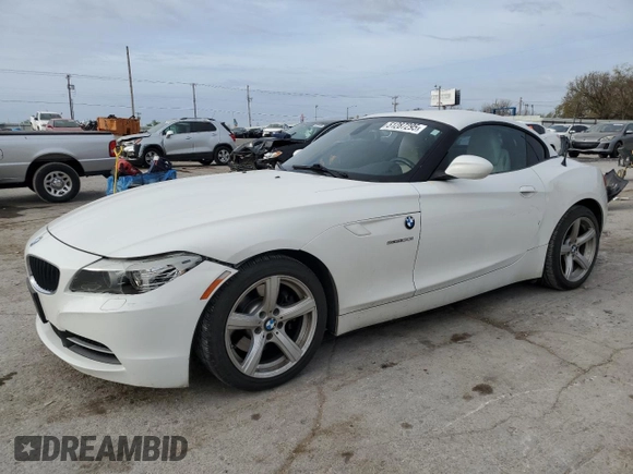 2011 BMW Z4 sDrive30i с VIN WBALM5C57BE379684, выставлен на аукционе Copart как лот 51287295 с пробегом 79 668 миль миль и Списание • Salvage title. История ставок и продаж доступна на DreamBid. Изображение 1.