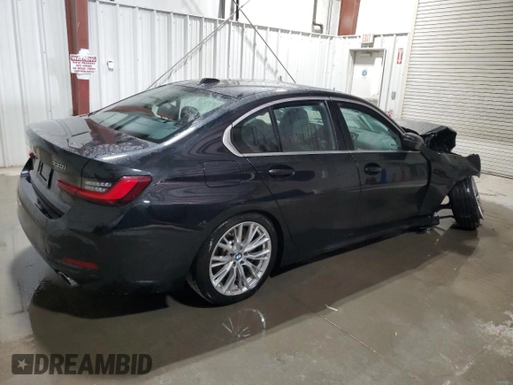 2024 BMW 3 Series 330i xDrive with VIN 3MW89FF06R8E67376, listed as a Copart auction lot 47597735 with 0 mi miles and Salvage Title. Bid and sale history available at carsss.com. Image 3.