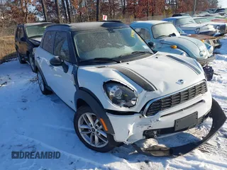 2012 MINI Countryman S with VIN WMWZC5C54CWL60583, listed as a IAAI auction lot 41423793 with 112,297 mi miles and . Bid and sale history available at DreamBid. Image 1.