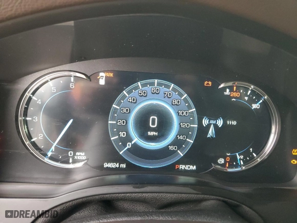 2016 Cadillac Escalade Luxury Collection with VIN 1GYS4BKJ9GR329391, listed as a Copart auction lot 79557564 with 94,624 mi miles and Salvage Title. Bid and sale history available at carsss.com. Image 9.